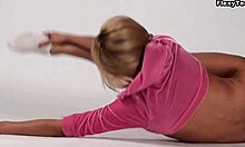 Гимнастичке вештине Зинке Корзинкинас приказане су у видеу голих тренинга
