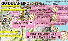 Mapa do sexo do Rio de Janeiro com cenas de adolescentes e prostitutas