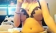 Small tits and smoking: Milliemayhem's solo playtime